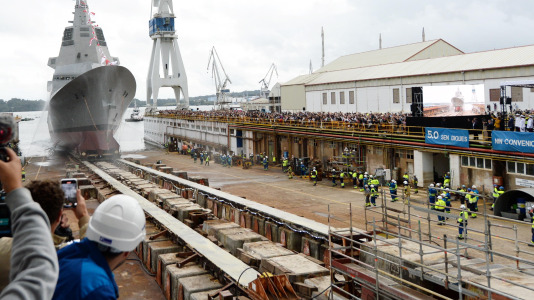Botadura de la "Bonifaz" el 11 de septiembre